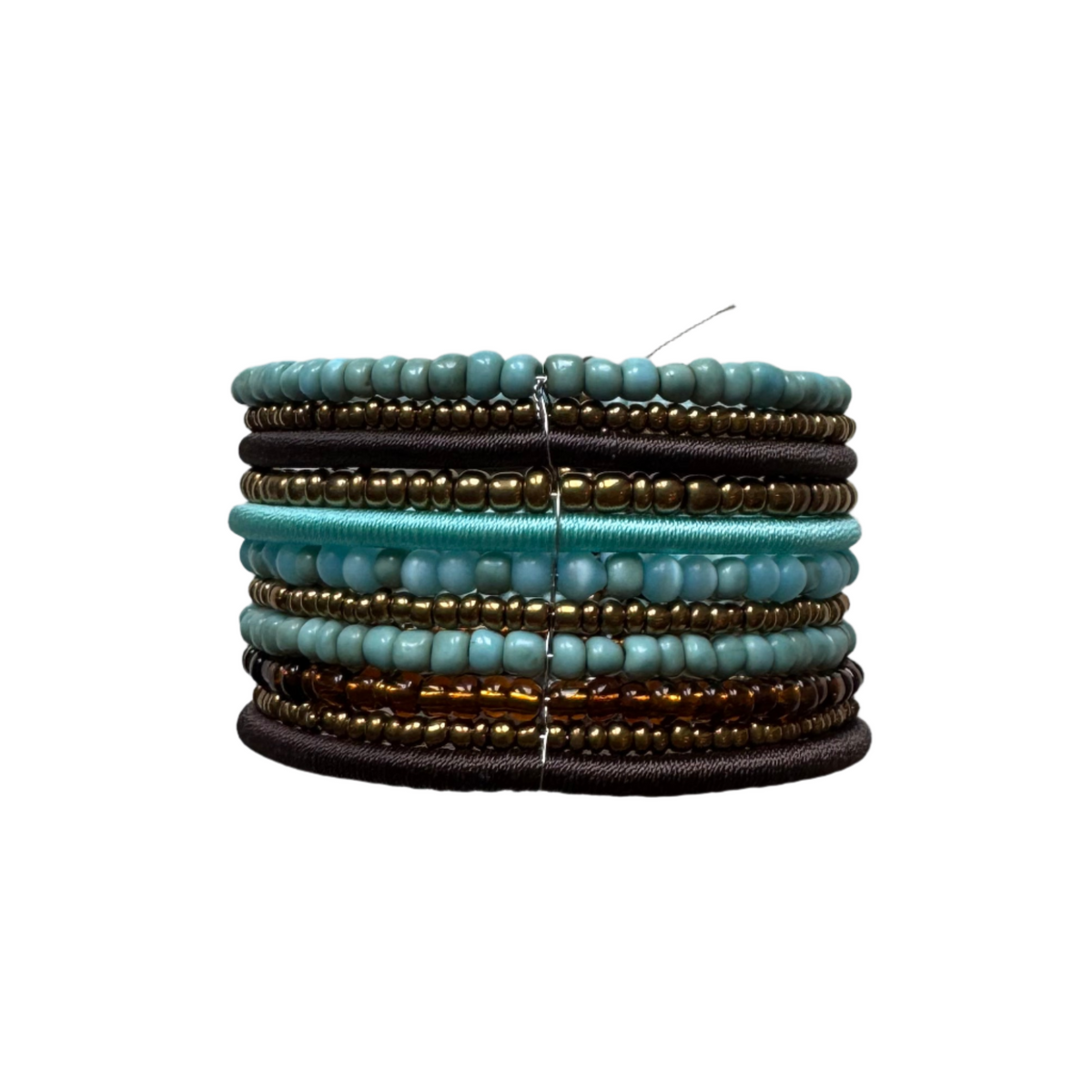 Mixed Beaded Cuff