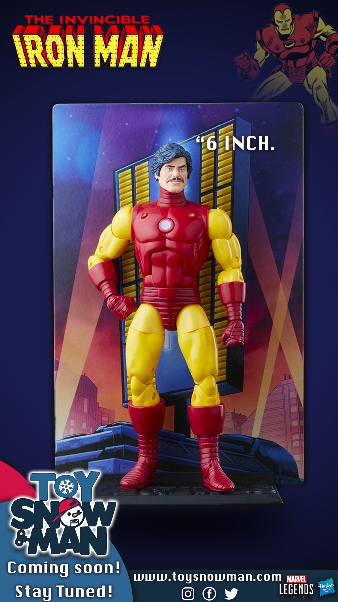 Marvel Legends 20e anniversaire Iron Man exclusif