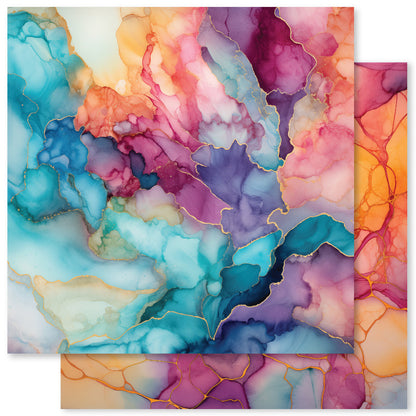 Collection de papiers Inky Colour 12x12 31875