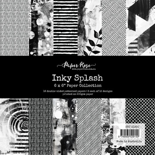 Collection de papiers Inky Splash 6x6 31920