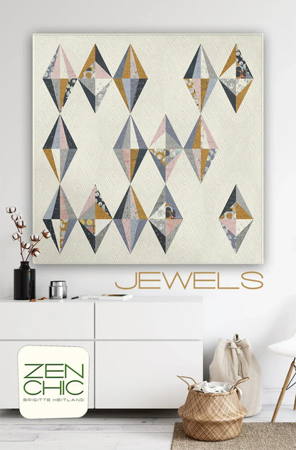 Zen Chic Jewels Quilt Pattern