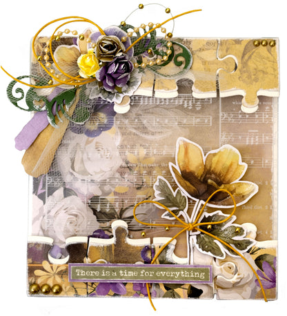 JMA Cutting Die Puzzle Growing & Blooming 3 Pieces