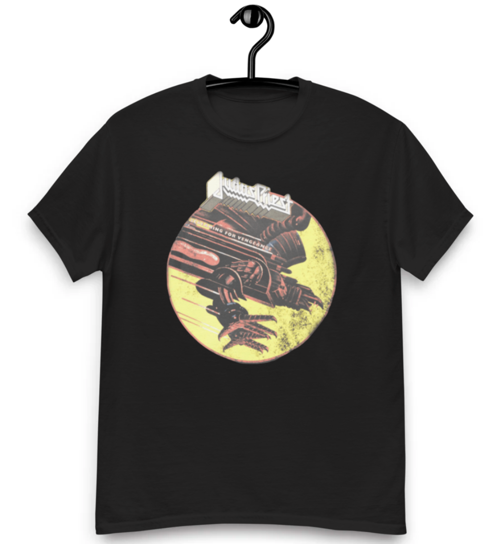 Judas Priest Vengeance Anniversary Black T-Shirt