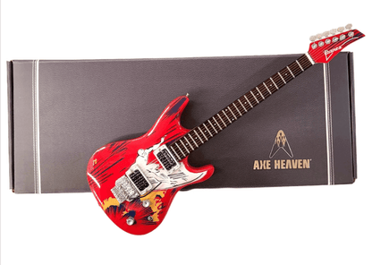 Joe Satriani Silver Surfer Miniature Guitar Replica
