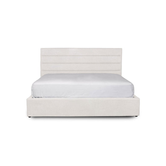 Lit de rangement Justin Queen - Crème