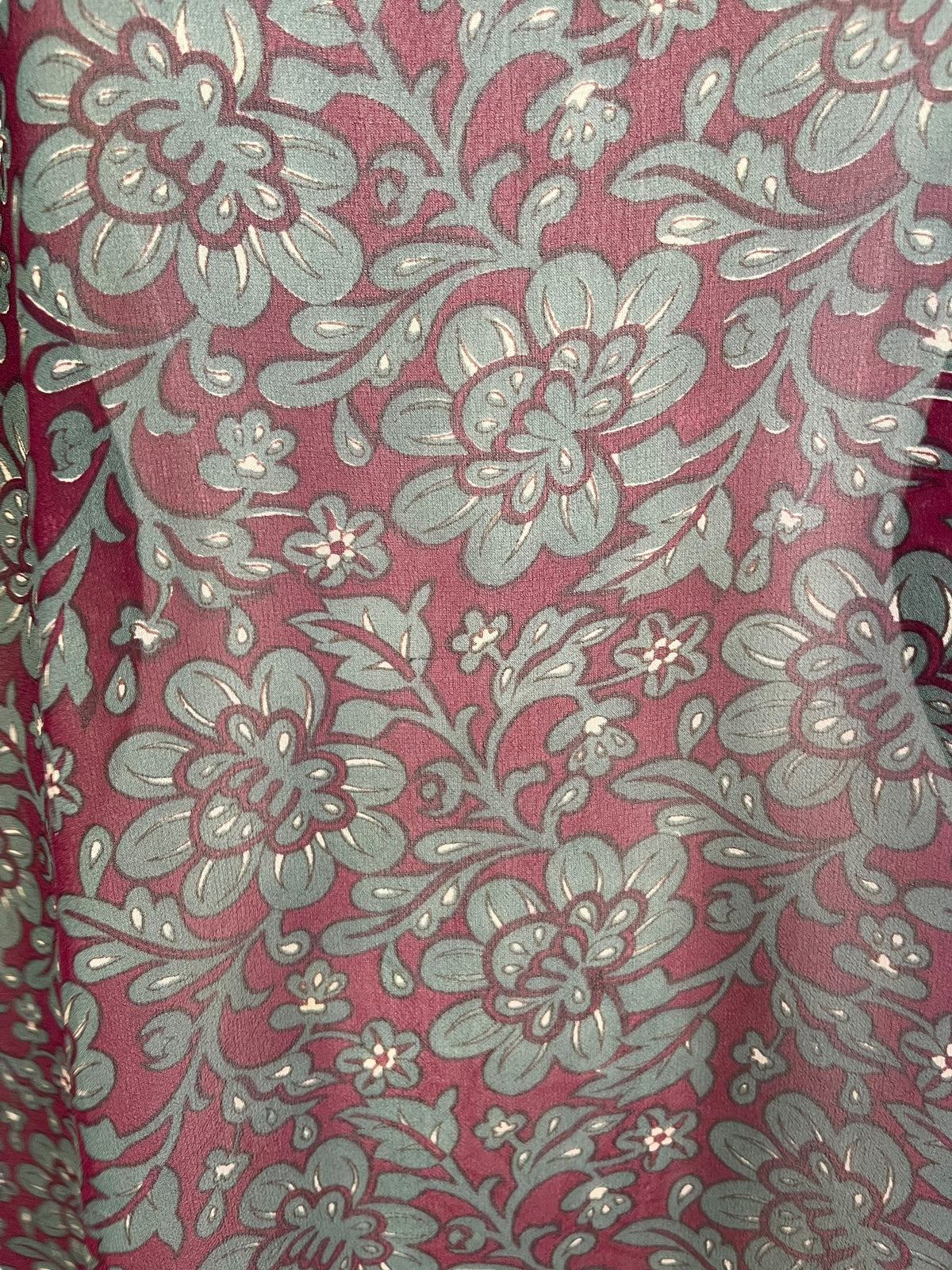 PRG7183 Sheer Avatar Pure Silk Long Tunic with Side Ties