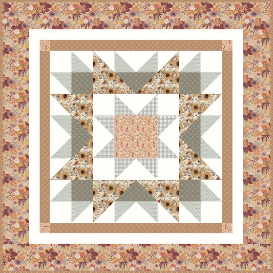 Riley Blake - Evening on the Prairie Evening Star Table Topper Kit