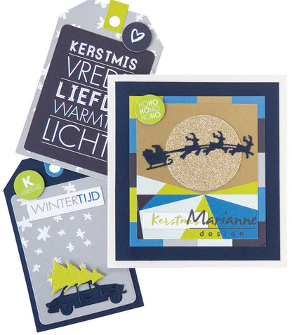 Marianne Design Craftables Die - Étiquette Moyenne