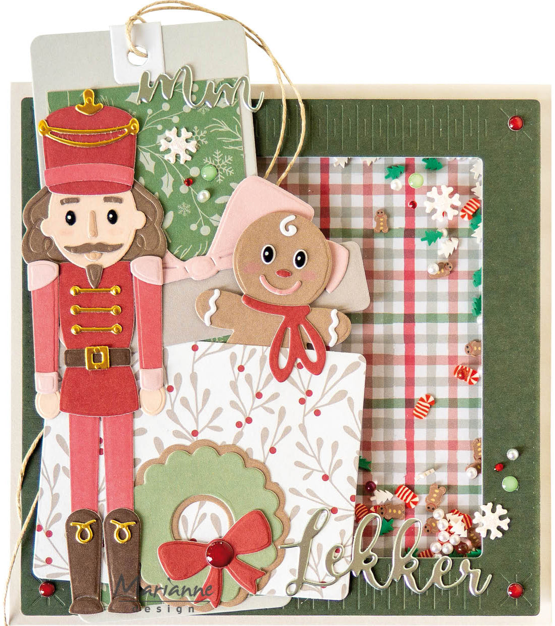 Marianne Design Collectables Die - Casse-noisettes de Marleen