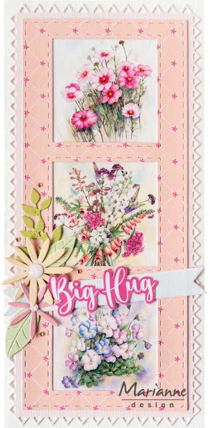 Marianne Design Feuille de découpe A4 - Mattie's Mini's - Bouquets