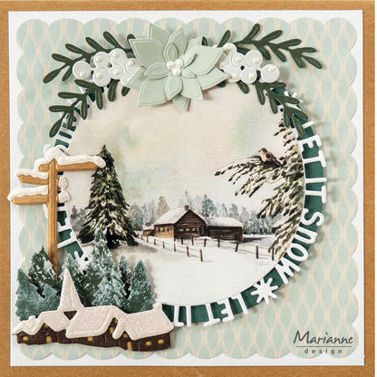 Marianne Design Matrice de découpe Creatables - Tiny's Snowy Village