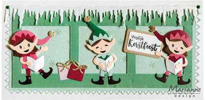 Marianne Design Bloc de papiers A4 - Jolly Christmas