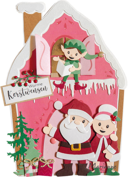 Marianne Design Bloc de papiers A4 - Jolly Christmas