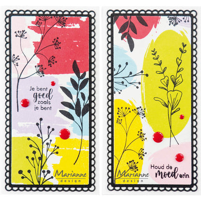 Marianne Design Tampon transparent - Silhouette Art Ovale
