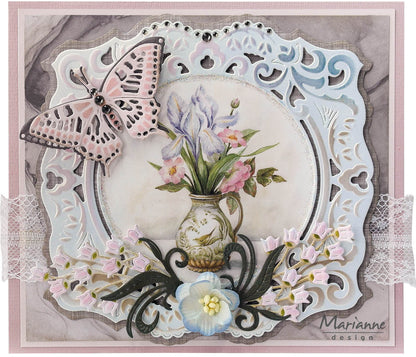 Marianne Design Feuille de découpe A4 - Vases Mattie's Mooiste