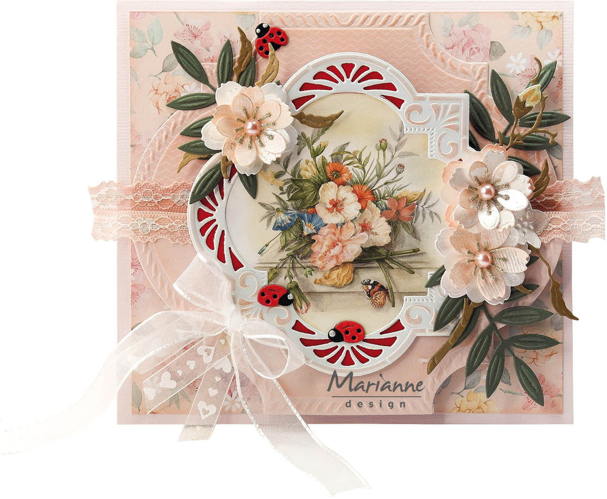 Marianne Design Feuille de découpage A4 - Mattie's Mooiste Bouquets de Printemps