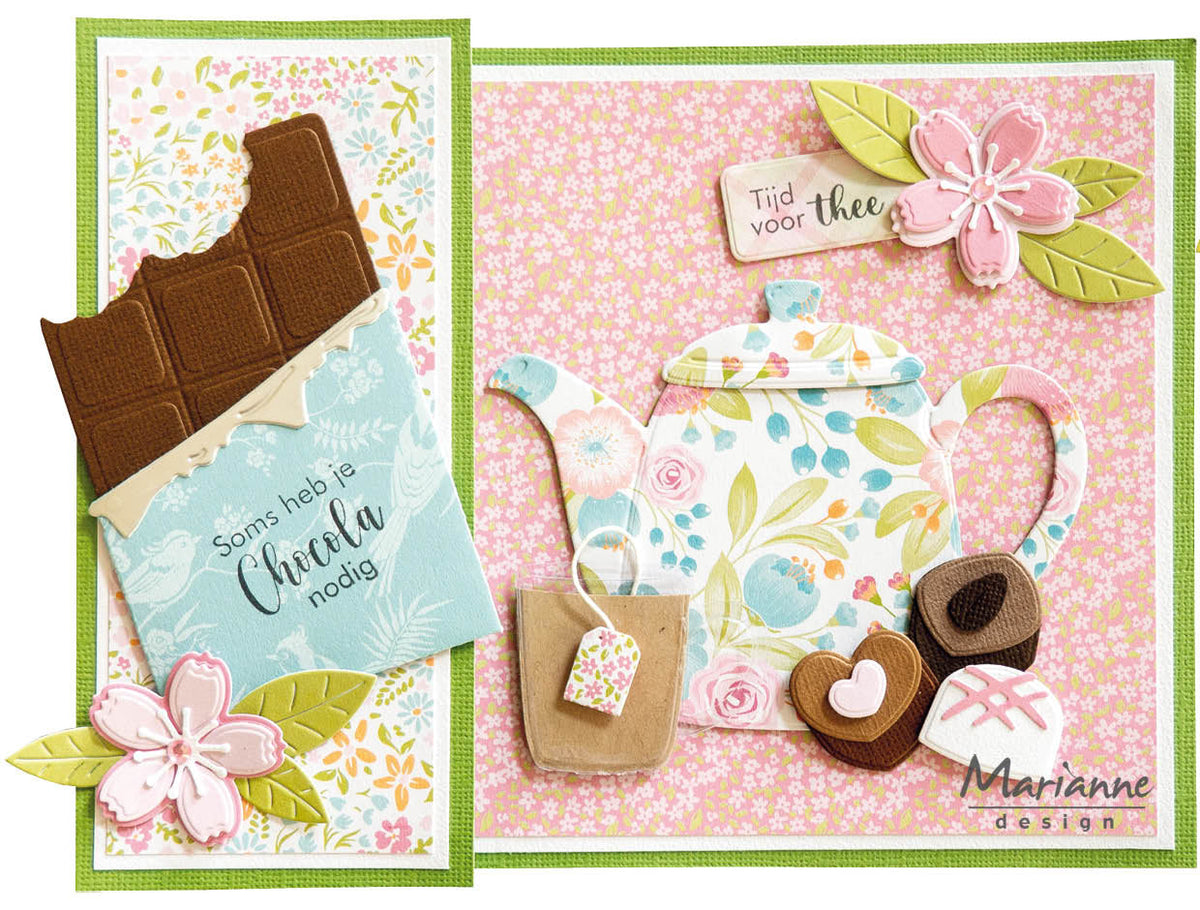 Matrice de découpe Marianne Design Collectables - Chocolats par Marleen