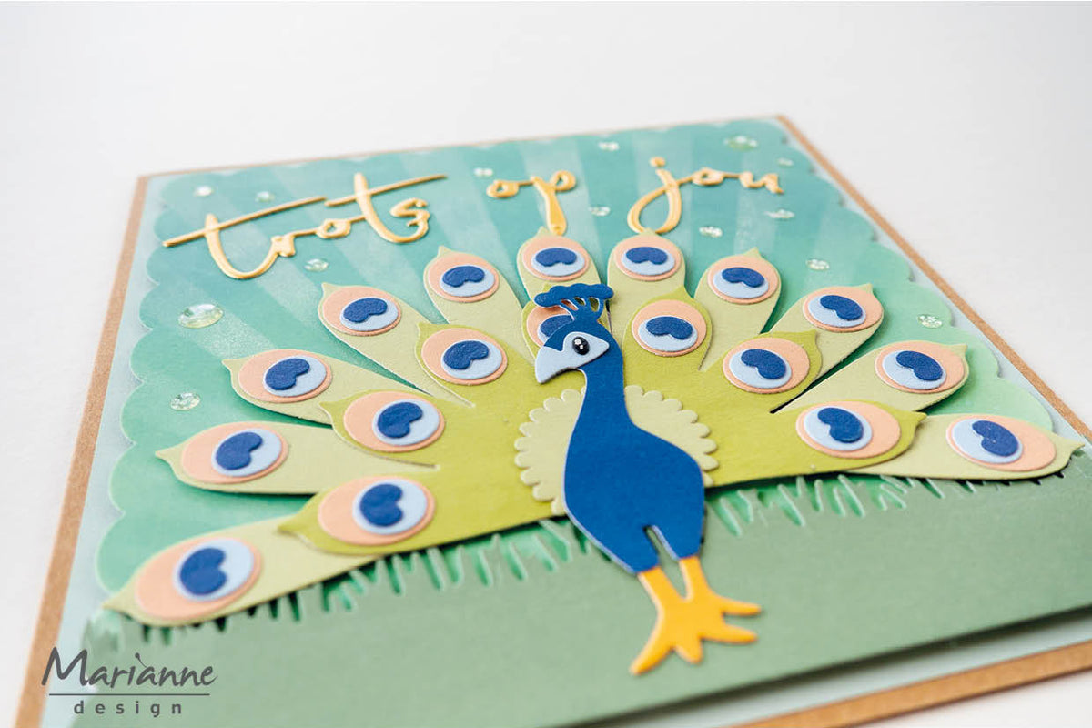 Marianne Design Collectables Die - Paon d'Eline