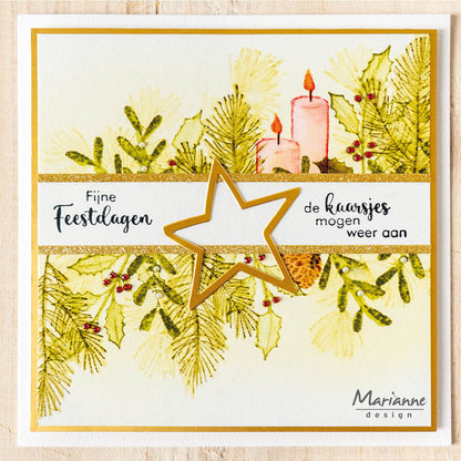Marianne Design Craftables Matrice de découpe - Cœur et étoile