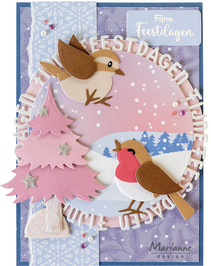 Marianne Design Collectables Die - Oiseaux de jardin d'Eline