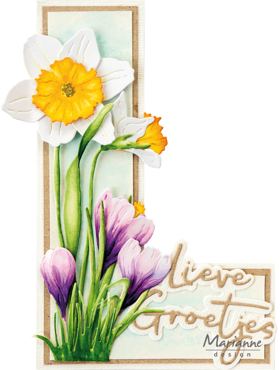 Matrice de découpe Marianne Design Creatables - Crocus Tiny XL