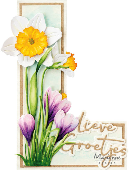 Matrice de découpe Marianne Design Creatables - Crocus Tiny XL