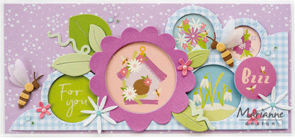 Marianne Design Craftables Matrice de découpe - Abeilles par Marleen