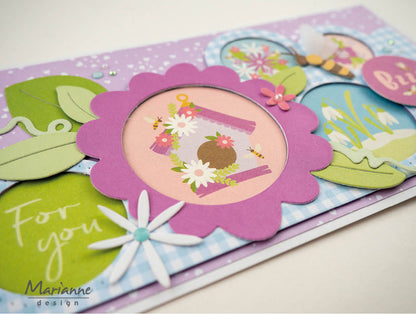 Marianne Design Craftables Matrice de découpe - Abeilles par Marleen
