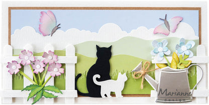 Matrices de découpe Creatables de Marianne Design - Chats et chatons