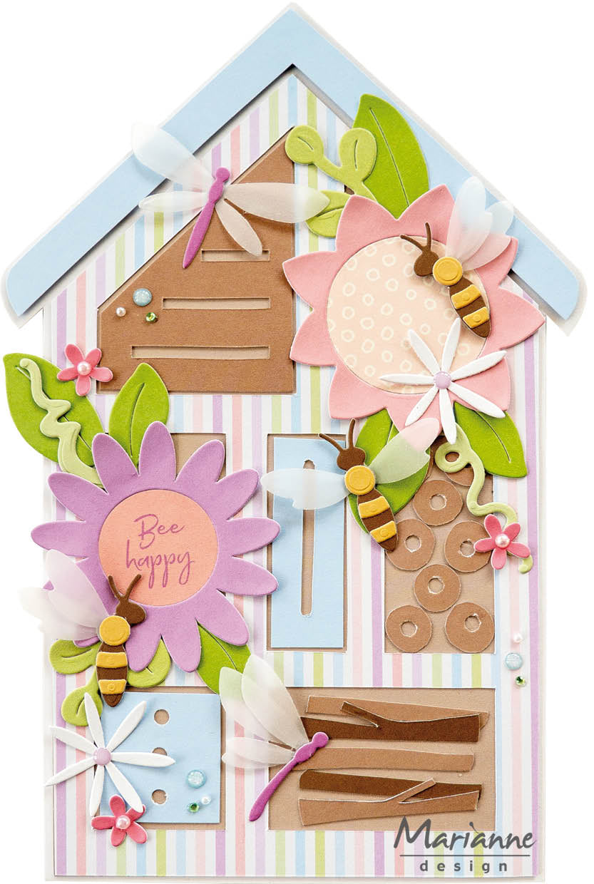 Marianne Design Craftables Matrice de découpe - Abeilles par Marleen