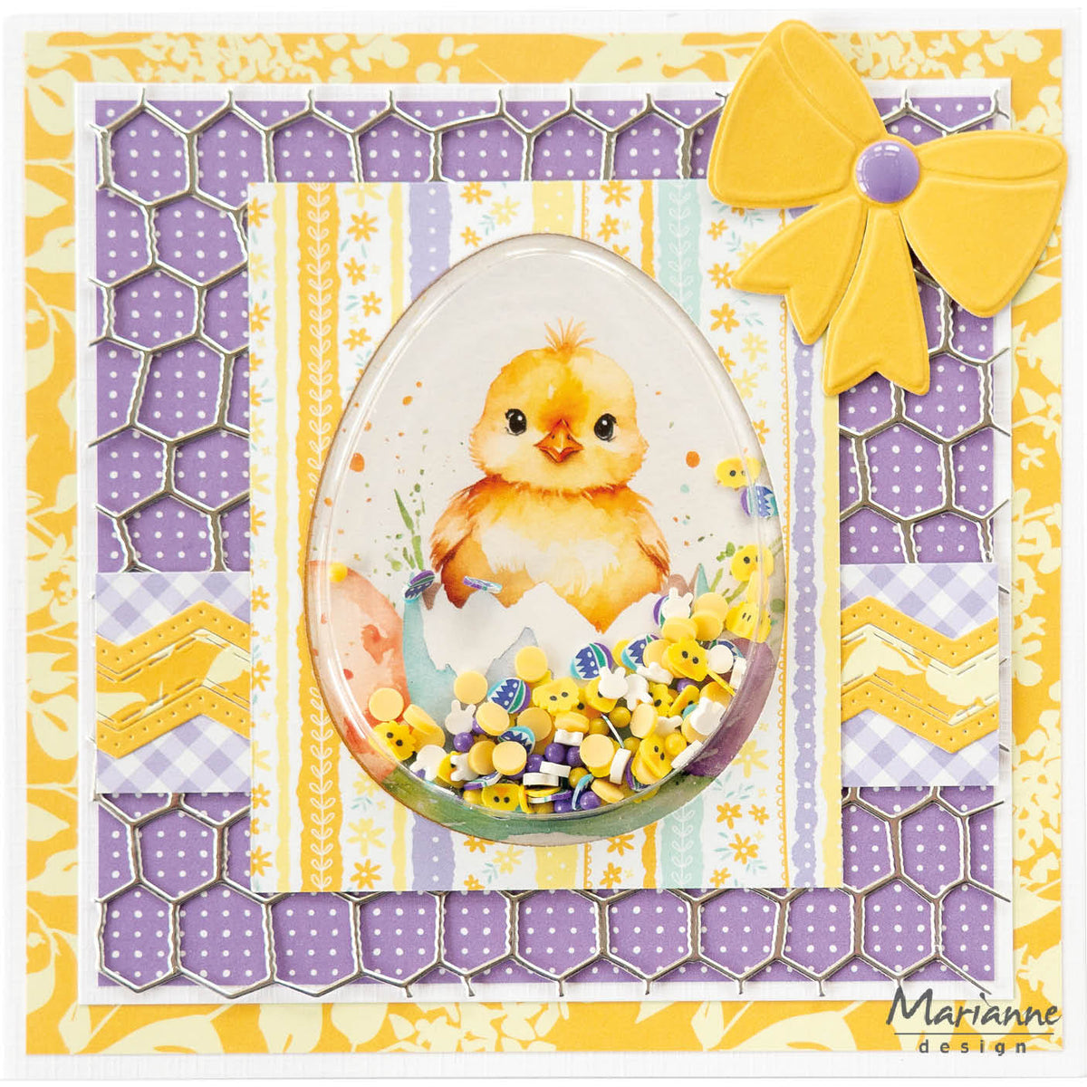 Marianne Design Craftables Die - Background - Chicken Wire