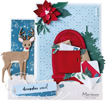 Tampons transparents "Christmas Mail" par Marleen