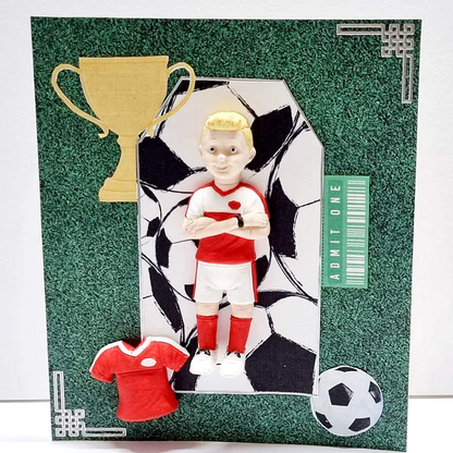 Moule en silicone Footballeur Bras Croisés