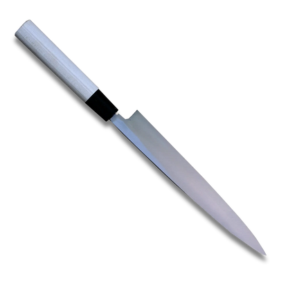 Kaze no Hikari 210 | Yanagiba 210mm acier carbone SK5, lame en fer doux | Fabriqué au Japon