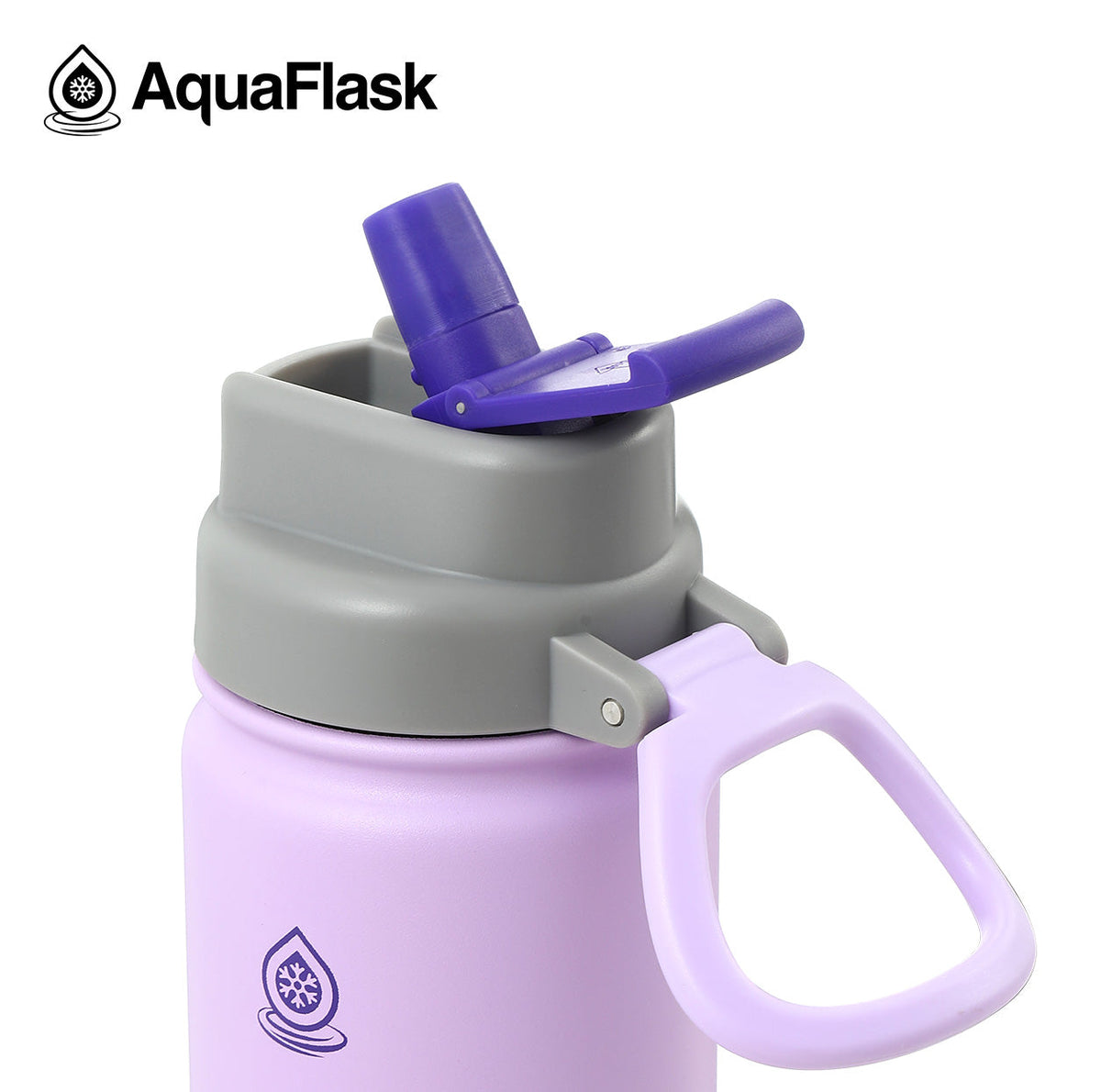 Bouteilles d'eau AquaFlask Kids FlipSip 414 ml (14 oz)