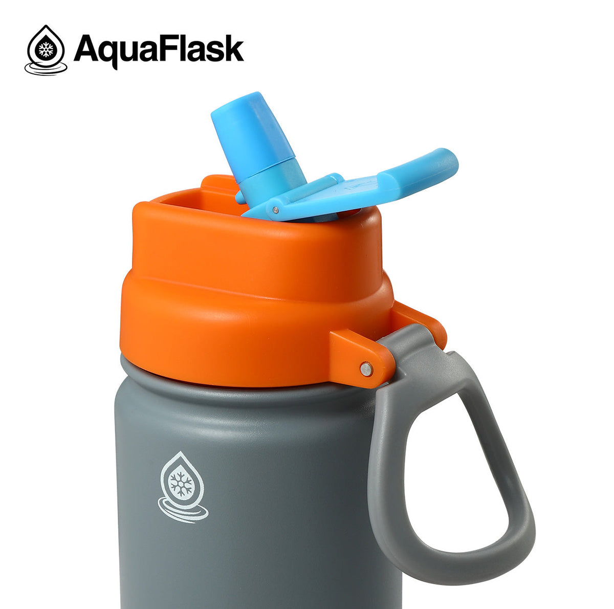 Bouteilles d'eau AquaFlask Kids FlipSip 414 ml (14 oz)