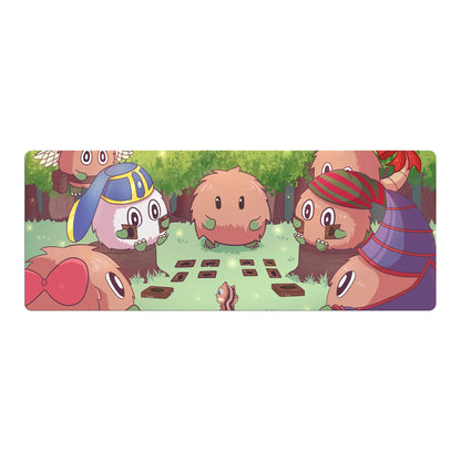 Kuri Family Duel Mouse Pad