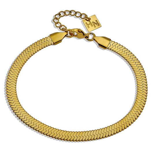 Bracelet texturé peau de serpent LAILA