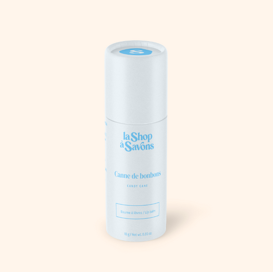 Vegan Lip Balm - Candy Cane