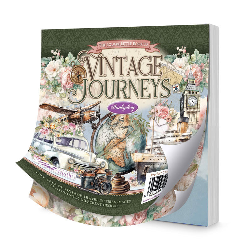 Le petit livre carré des voyages d'antan