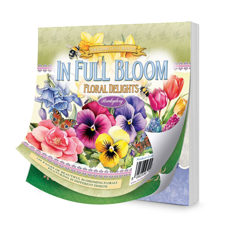 Petit livre carré In Full Bloom - Délices floraux