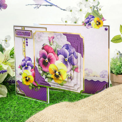 Petit livre carré In Full Bloom - Délices floraux