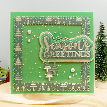 Festive Foiled Card Selection