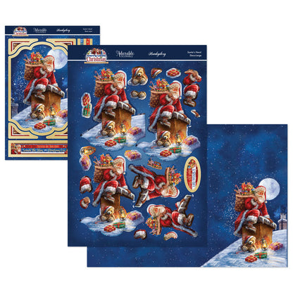 Kit Déco-Large Un Noël Joyeux - Le Père Noël est arrivé !
