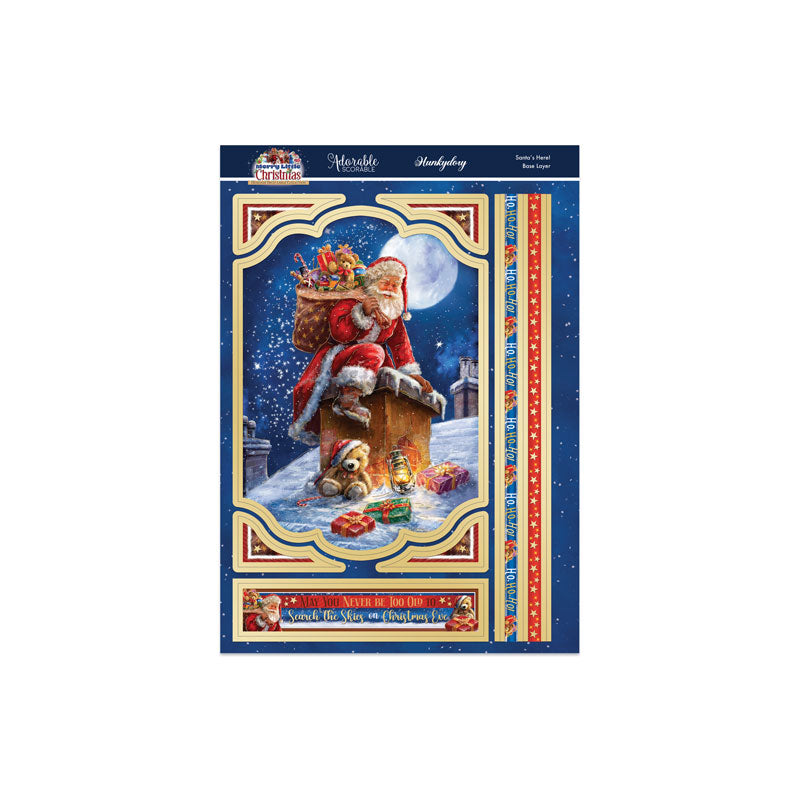 Kit Déco-Large Un Noël Joyeux - Le Père Noël est arrivé !
