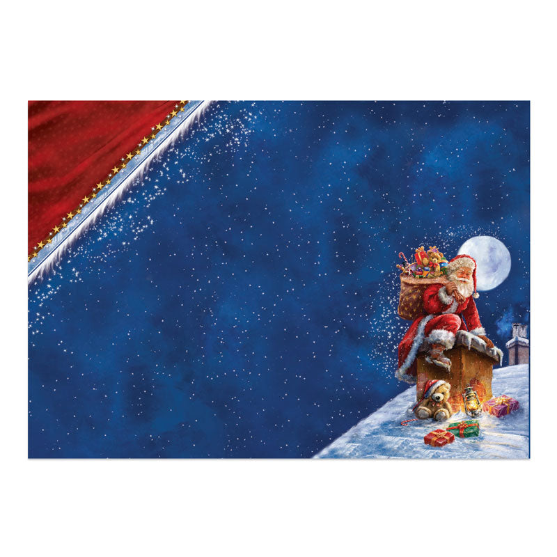 Kit Déco-Large Un Noël Joyeux - Le Père Noël est arrivé !