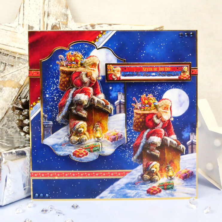 Kit Déco-Large Un Noël Joyeux - Le Père Noël est arrivé !