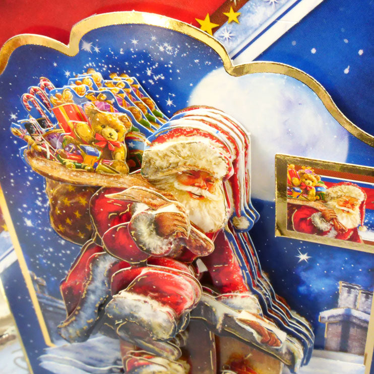Kit Déco-Large Un Noël Joyeux - Le Père Noël est arrivé !