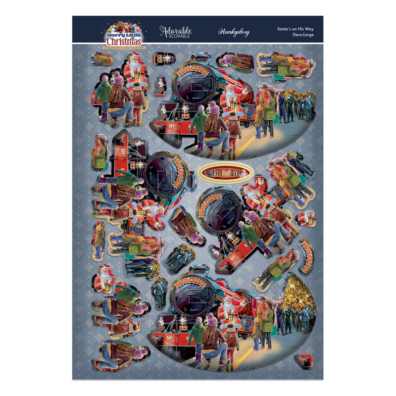 Un joyeux petit Noël - La collection déco-large – Le Père Noël arrive