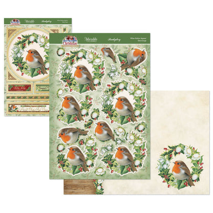A Merry Little Christmas Deco-Large Set – Quand les Rouges-Gorges Apparaissent